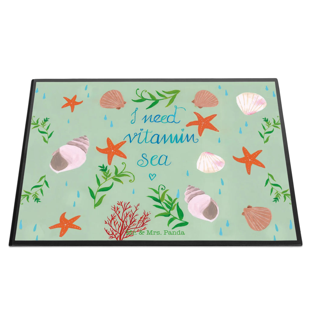 Desk pad Vitamin Sea children, girl, underlay, office, Desk pad, desk, Nature, joy of life, love, Vacation at the sea, Beach holiday, Water rat gift, Swimmer gift, Swimming saying, Vitamin Sea, Lake