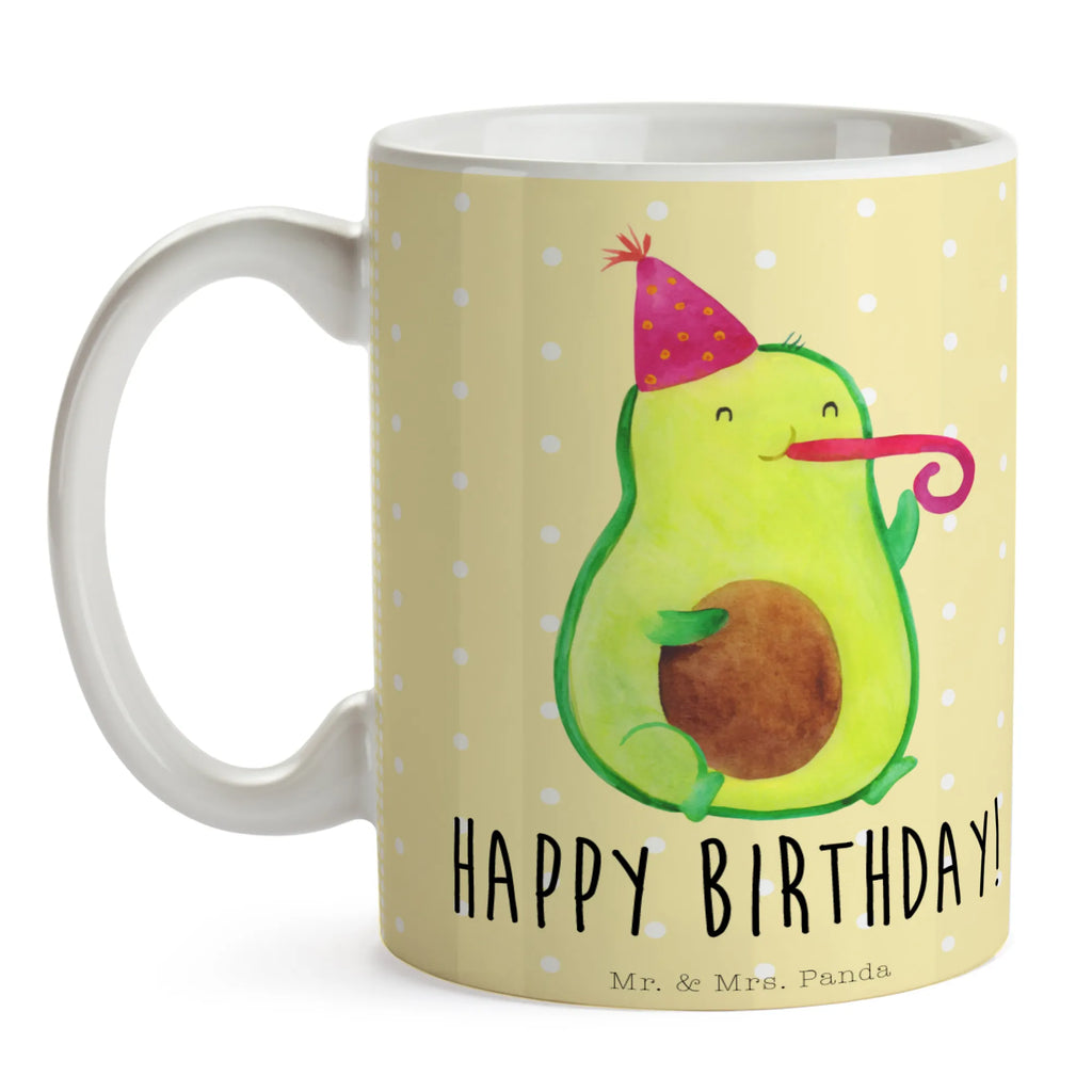 Tasse Avocado Birthday Tasse mit Motiven, Kaffeetasse, Teetasse, Bürotasse, Keramiktasse, Tasse mit Zitaten, Tasse, Geschenktasse, Porzellantasse, Avocado, Veggie, Vegan, Gesund