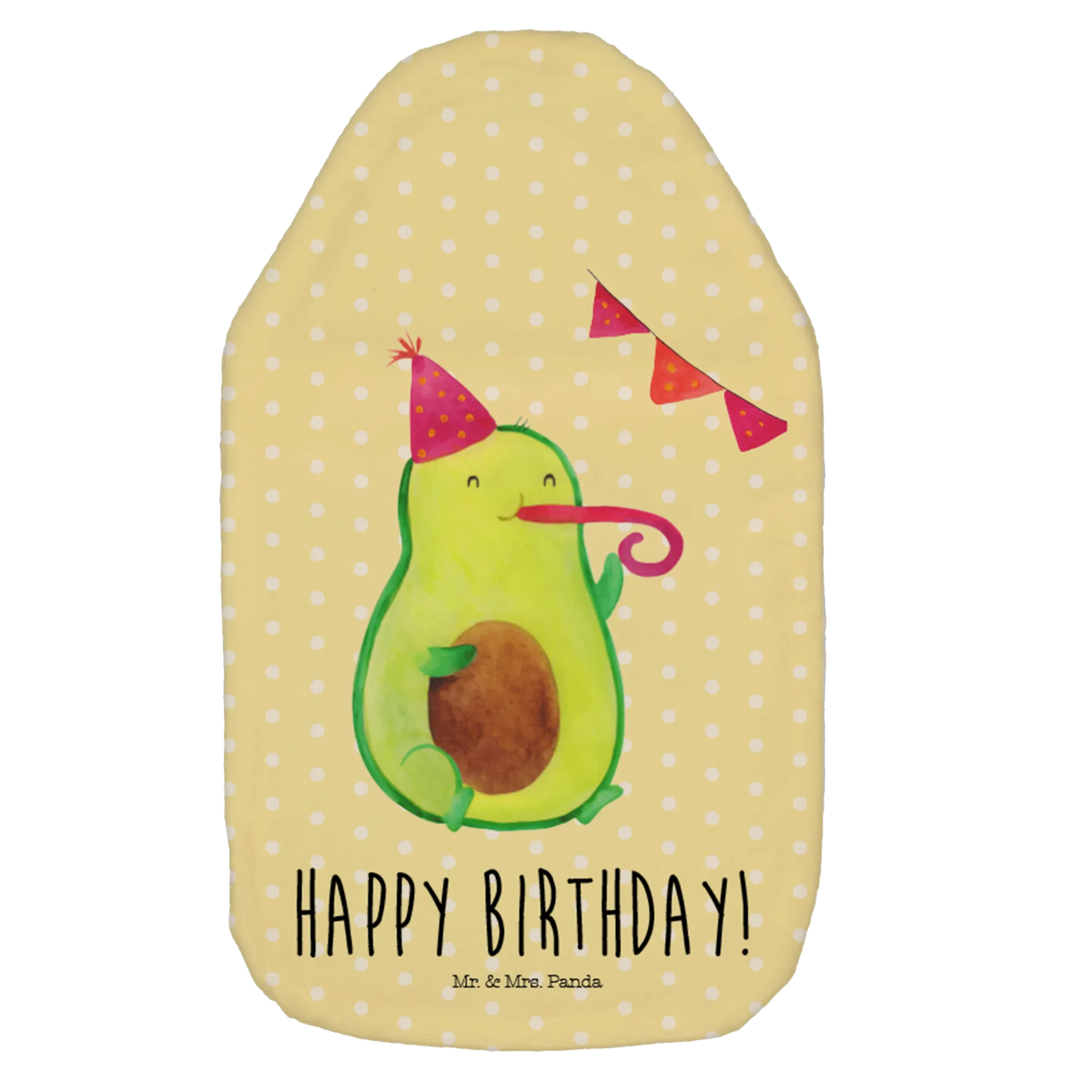 Wärmflasche Avocado Geburtstag