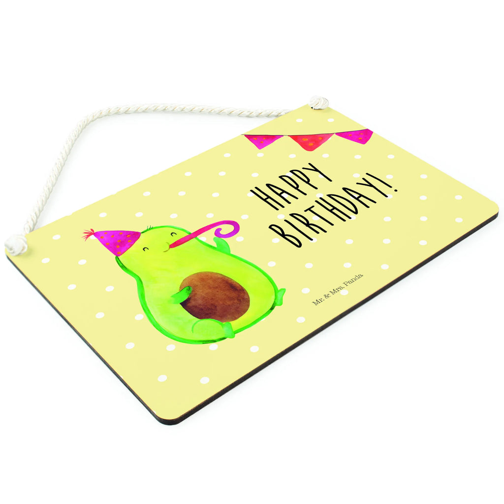 Decorative sign avocado Birthday avocado, vegetables