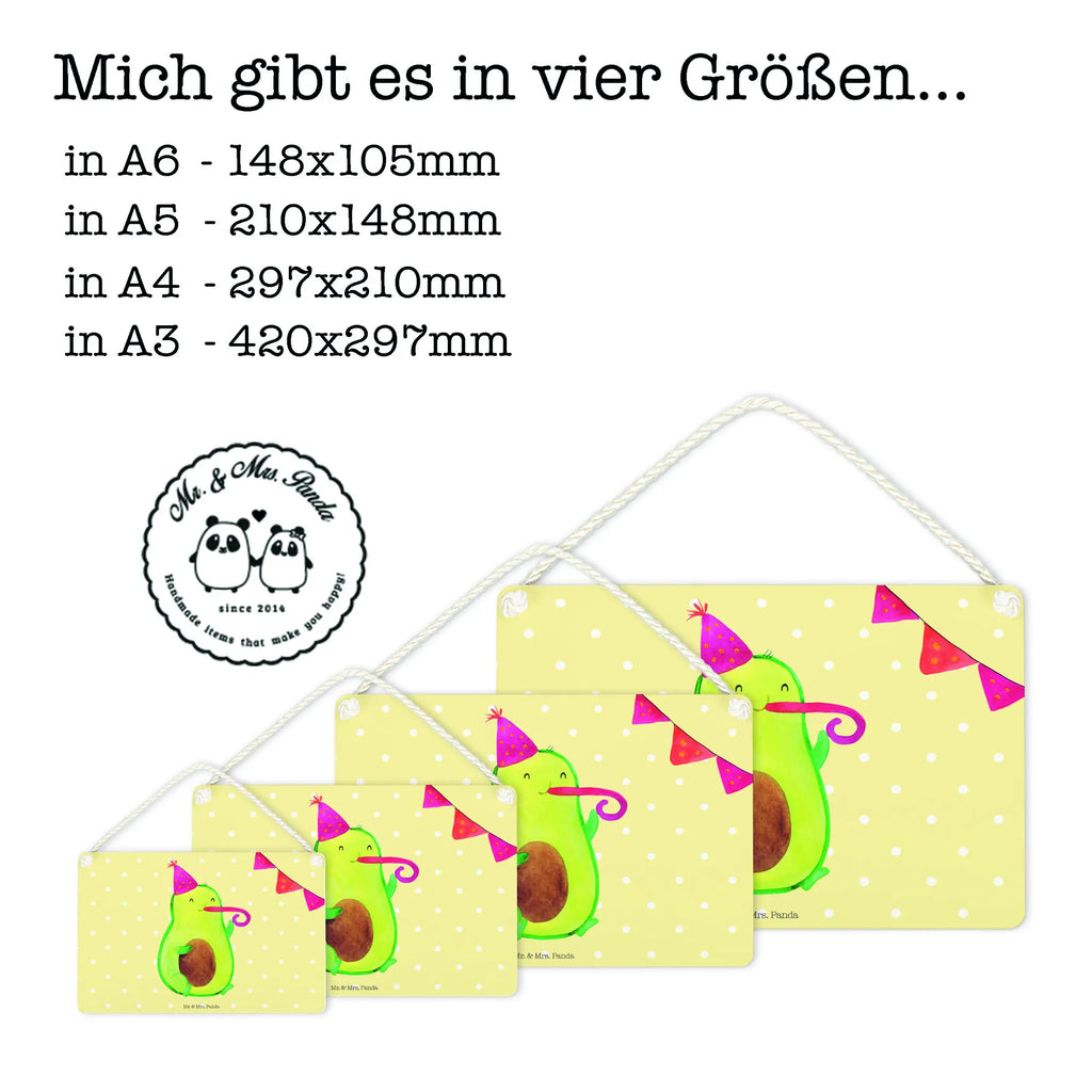 Decorative sign avocado Birthday avocado, vegetables