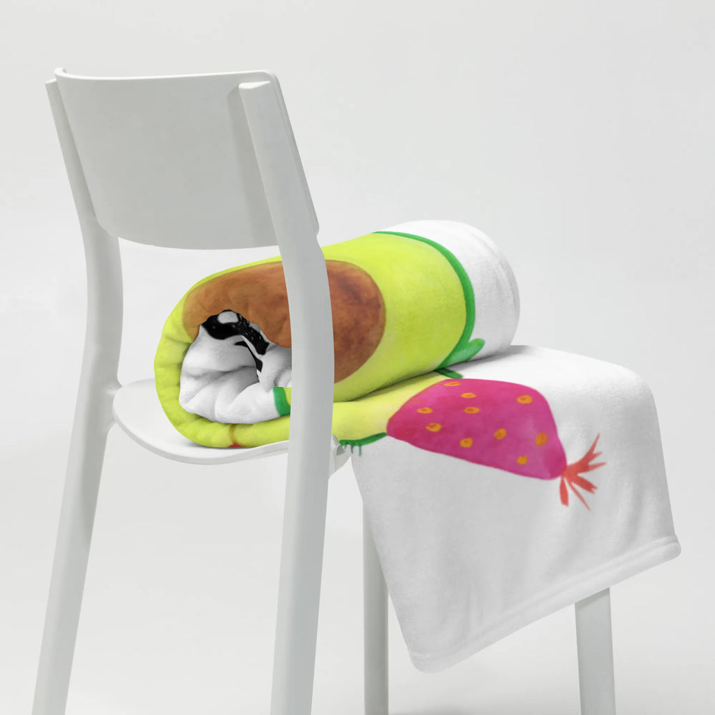 Kocyk dla niemowląt awokado urodziny Babygeschenk, Babyecke Kuscheldecke, Geschenk Geburt, Babydecke, Krabbeldecke, Avocado, Veggie, Vegan, Gesund