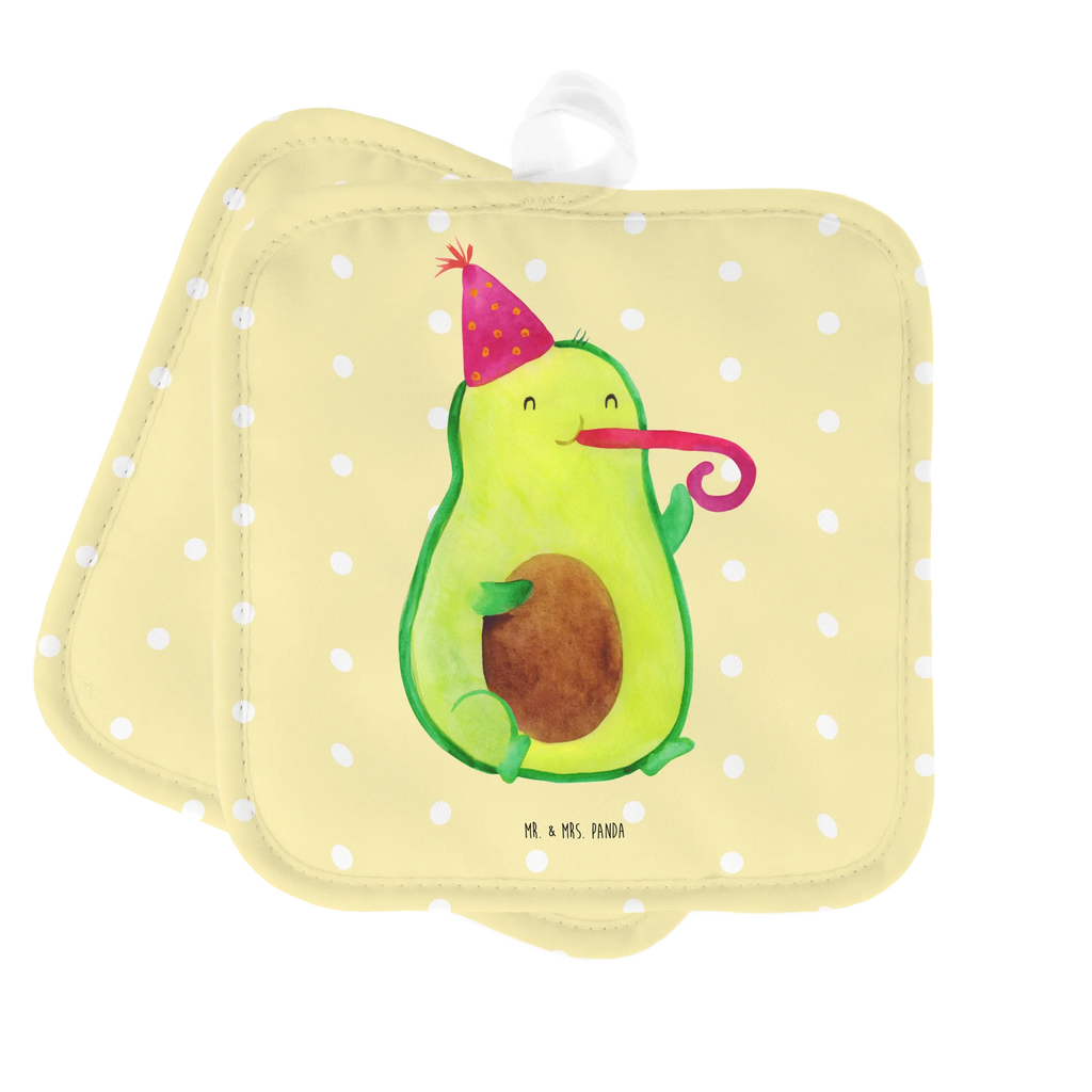 2er Set Topflappen  Avocado Partyhupe Topfuntersetzer, Topflappen Set, Topflappenset, Topflappen 2er Set, Topflappen, 2er Set Topflappen, topfhalter, Topfhandschuhe, Vegan, Gesund, Veggie, Avocado, Tröte, Party, Feierlichkeit, Fete, Feier, Gute Laune, Geburtstag