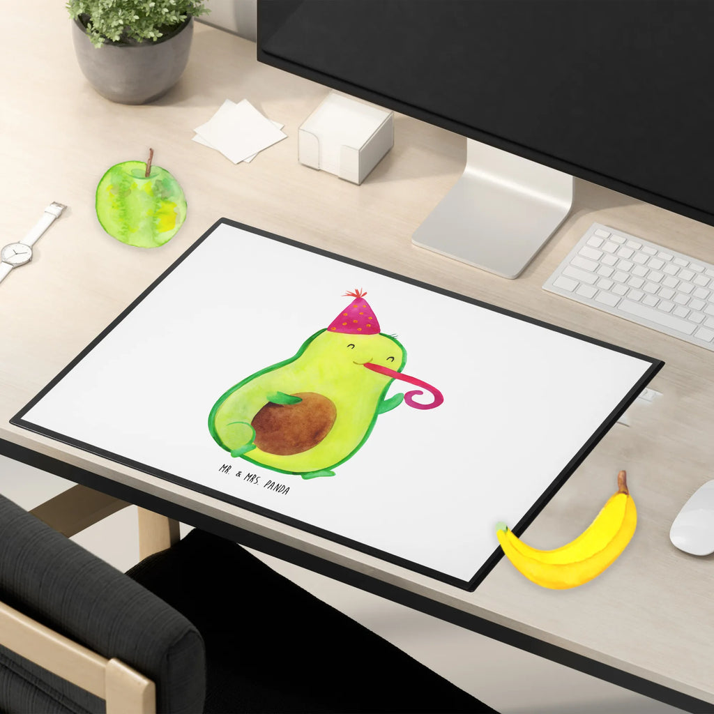 Podkładka na biurko Awokado impreza Bürobedarf, Schreibtischunterlage Groß, Büroartikel, Schreibtischauflage, Schreibunterlage, Schreibtisch Unterlagen, Schreibwaren, Avocado, Veggie, Vegan, Gesund, Fete, Feier, Geburtstag, Feierlichkeit, Party, Tröte, Gute Laune