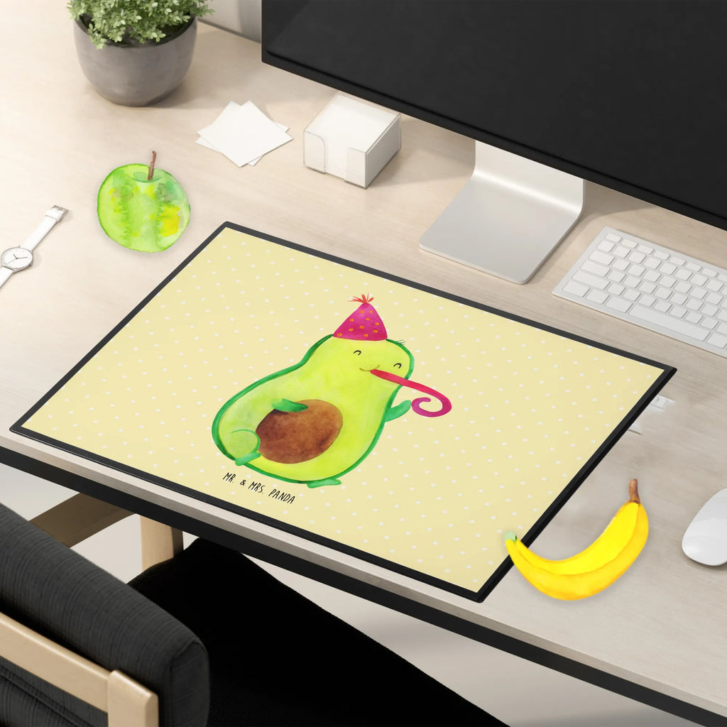 Podkładka na biurko Awokado impreza Bürobedarf, Schreibtischunterlage Groß, Büroartikel, Schreibtischauflage, Schreibunterlage, Schreibtisch Unterlagen, Schreibwaren, Avocado, Veggie, Vegan, Gesund, Fete, Feier, Geburtstag, Feierlichkeit, Party, Tröte, Gute Laune