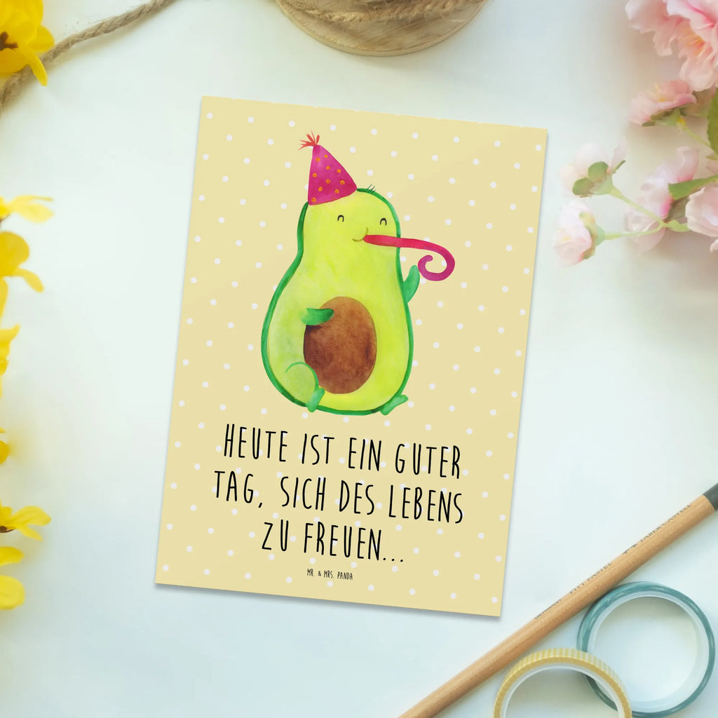 Postcard avocado Celebration Einladungskarten Geburtstag, Karte, Einladungskarte, Ansichtskarte, Einladung Geburtstag, Geburtstagskarte, Ansichtskarten, Postkarte, Einladung, Geschenkkarte, Dankeskarte, Grußkarte, Avocado, Veggie, Vegan, Gesund, Fete, Gute Laune, Feier, Tröte, Party, Geburtstag, Feierlichkeit