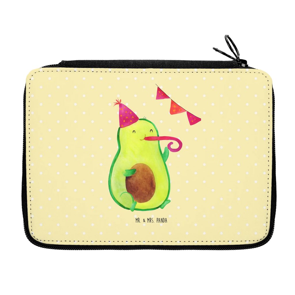 Leather folder avocado party time Zeichenetui, Schuletui, Schlampermäppchen, Schreibmappe, Etui für Stifte, Malmappe, Schüleretui, Bleistift Etui, Federtasche, Schulmäppchen, Buntstiftmäppchen, Bleistiftetui, Stiftemappe, Stifteetui, Buntstiftetui, Stiftetasche, Schreibetui, Farbstiftetui, Stiftebeutel, Mäppchen, Stifte Etui, Federmappe Set, Federmäppchen, Veggie, Avocado, Vegan, Gesund