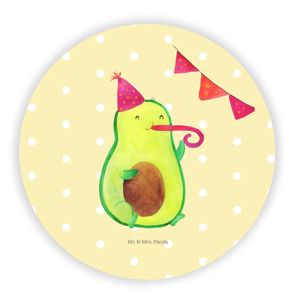 Round magnet avocado party time magnete, rundmagnet, kühlschrankmagnete, Kühlschrankmagnet, Vegan, Gesund, Veggie, Avocado