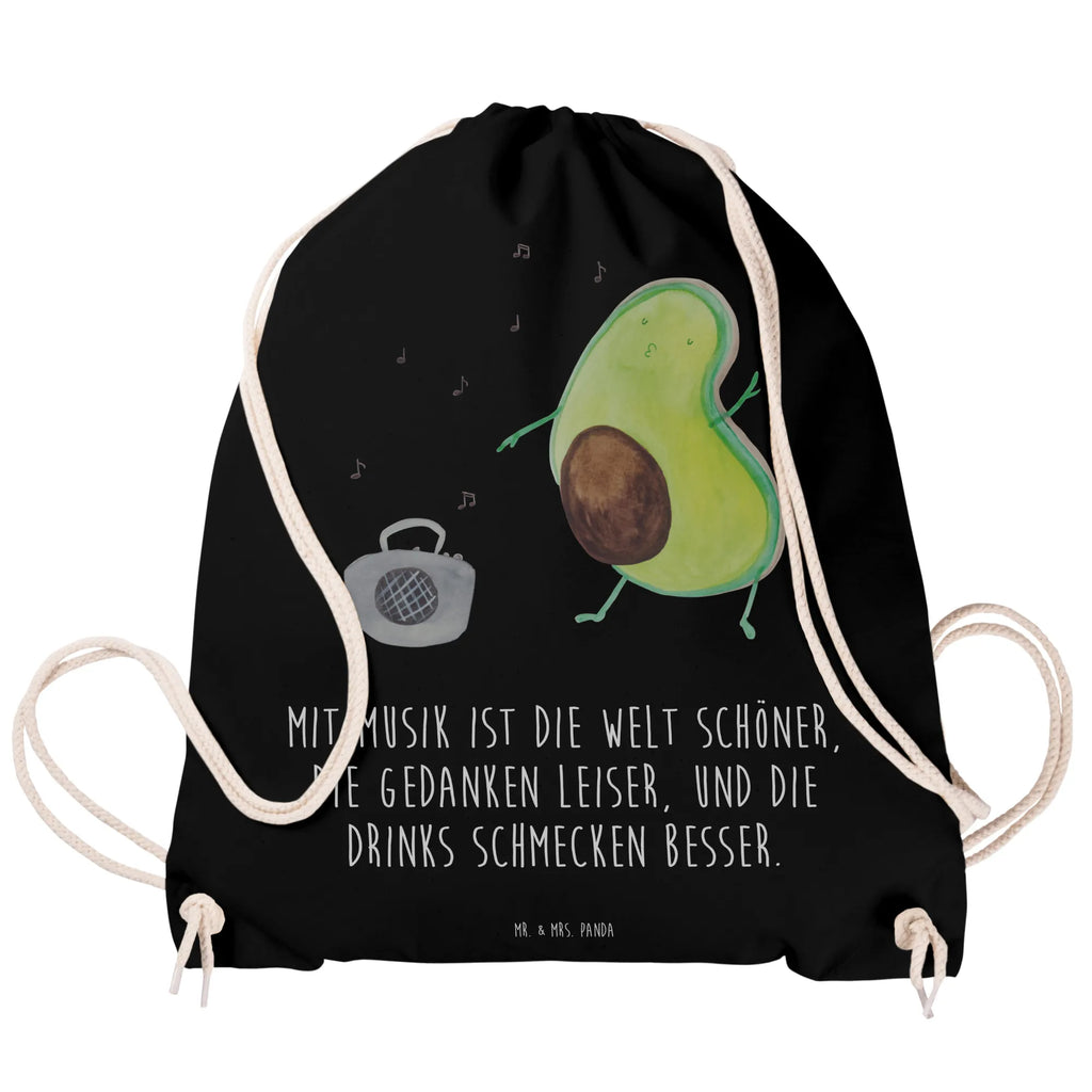 Drawstring bag avocado Dance sports bag, gym bag, bag, carrier bag, jute bag, hipster, avocado, vegetables
