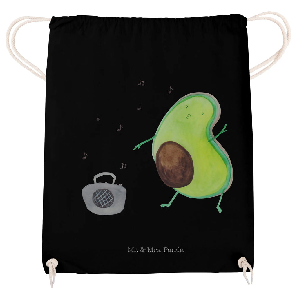 Drawstring bag avocado Dance sports bag, gym bag, bag, carrier bag, jute bag, hipster, avocado, vegetables