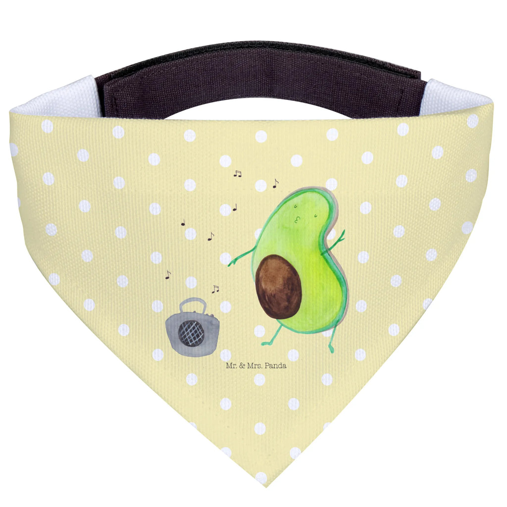 Chusta na szyję dla psa L Awokado tańczyć Halstuch, Mittel, Hunde, Hundehalstuch, Mittelgroße Hunde, Tuch, Veggie, Vegan, Gesund, Avocado