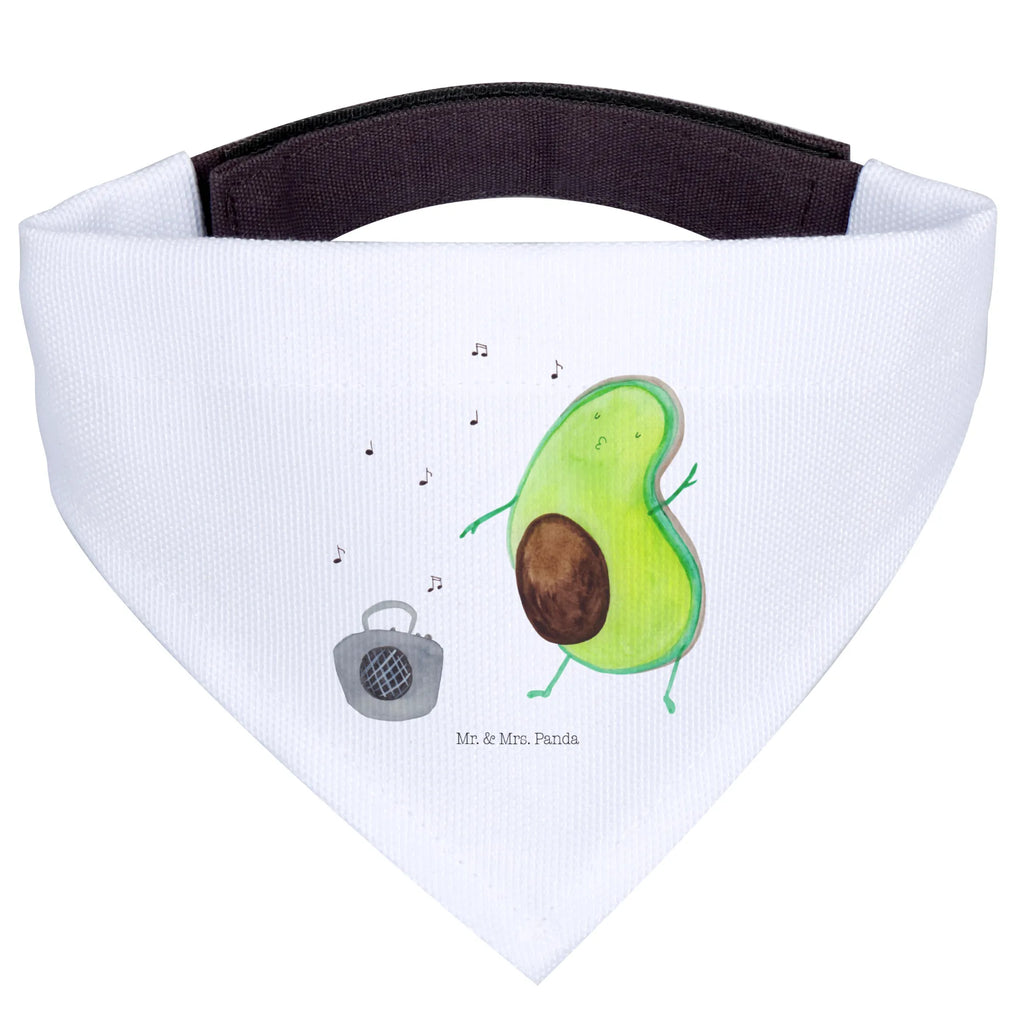 Chusta na szyję dla psa L Awokado tańczyć Halstuch, Mittel, Hunde, Hundehalstuch, Mittelgroße Hunde, Tuch, Veggie, Vegan, Gesund, Avocado