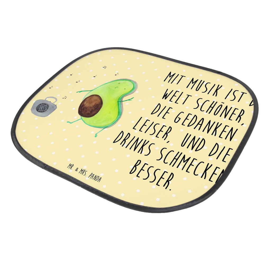 Car sun shade avocado Dance sun visor, back seat, car, family, sun protection, children, windows, gift, avocado, vegetables