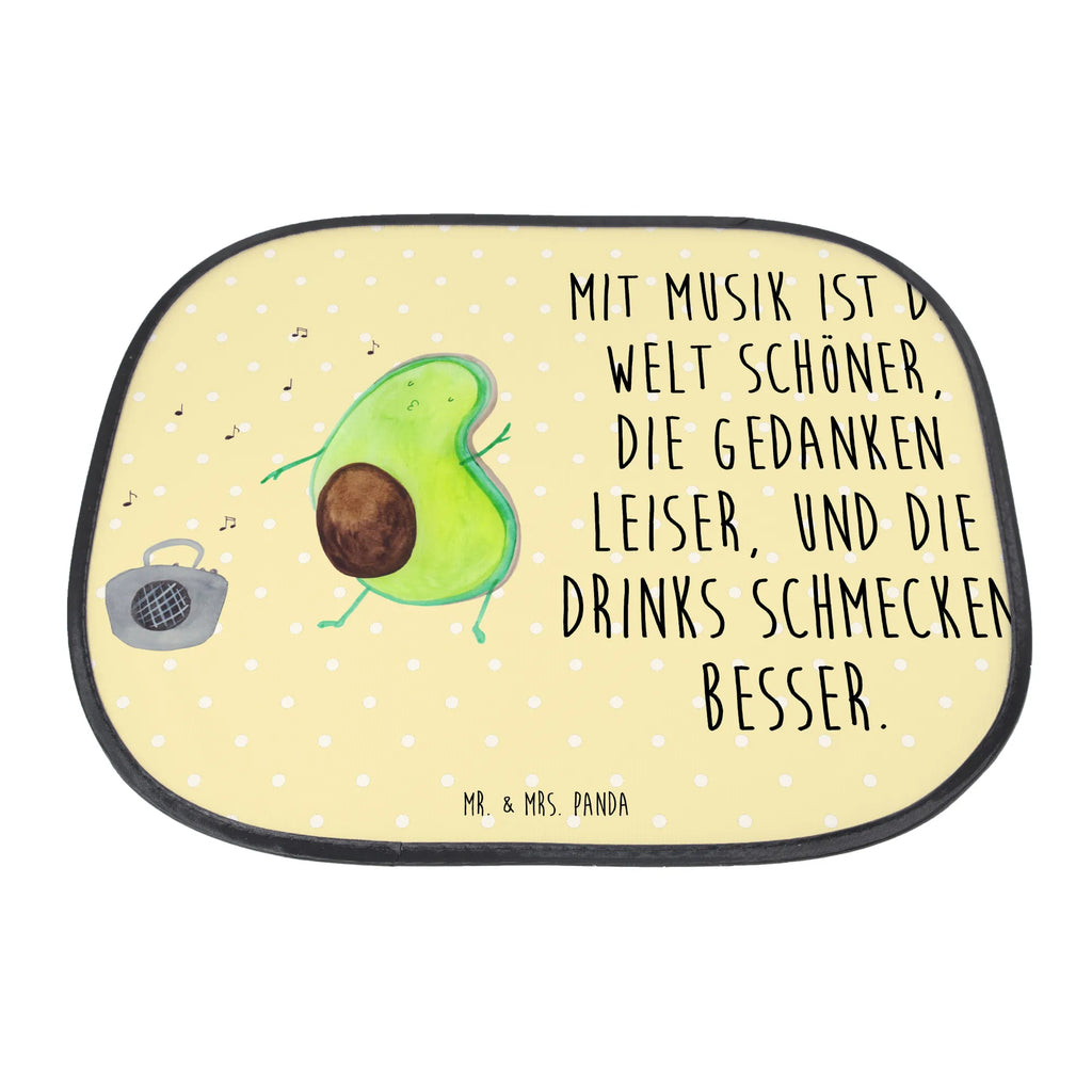 Car sun shade avocado Dance sun visor, back seat, car, family, sun protection, children, windows, gift, avocado, vegetables