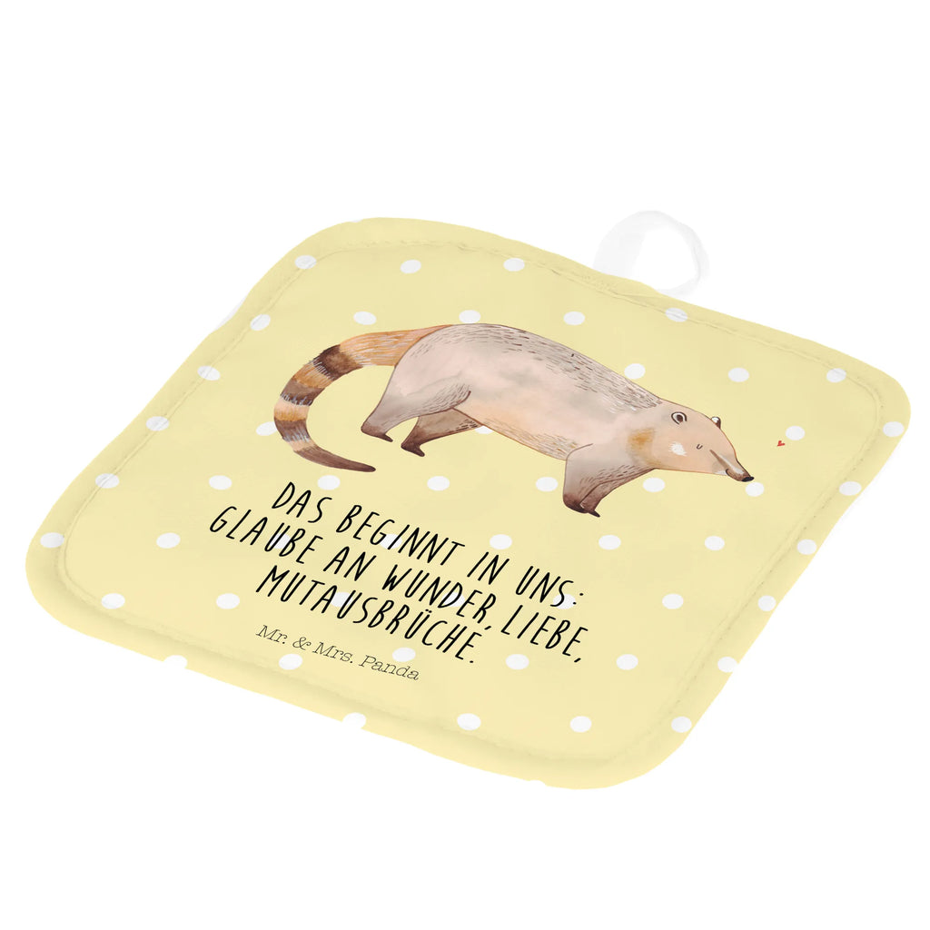 2er Set Topflappen  Nasenbaer topfhalter, Topfuntersetzer, Topfhandschuhe, Topflappenset, Topflappen Set, Topflappen, Topflappen 2er Set, 2er Set Topflappen, Tiere, Tiermotive, Gute Laune, Lustige Sprüche, Nasenbär, Nasenbären, Bär, Rüsselbär