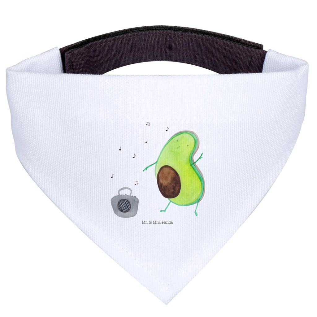 Chusta na szyję dla psa L Awokado tańczyć Halstuch, Mittel, Hunde, Hundehalstuch, Mittelgroße Hunde, Tuch, Veggie, Vegan, Gesund, Avocado