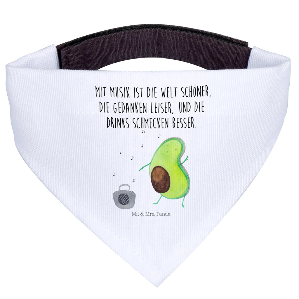 Chusta na szyję dla psa L Awokado tańczyć Halstuch, Mittel, Hunde, Hundehalstuch, Mittelgroße Hunde, Tuch, Veggie, Vegan, Gesund, Avocado