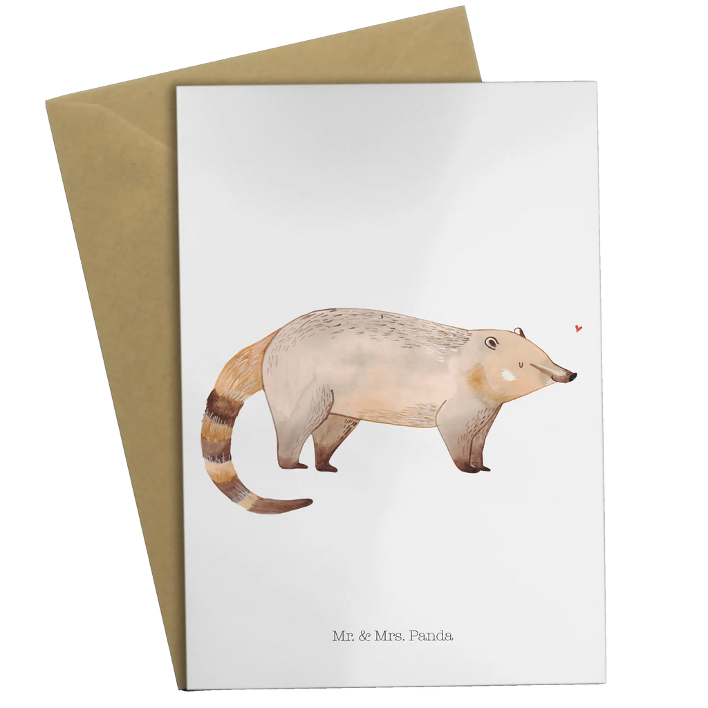 Greetings card Nasal Bear wedding card, invitation card, birthday card, greeting card, folding card, small animals, cute, funny, cute animal motives, hand drawn, small world, funny sayings, good mood, happy, gifts, gift ideas, special gifts, animal lover, card, bear, Nose bear, trunk bear, nose bear