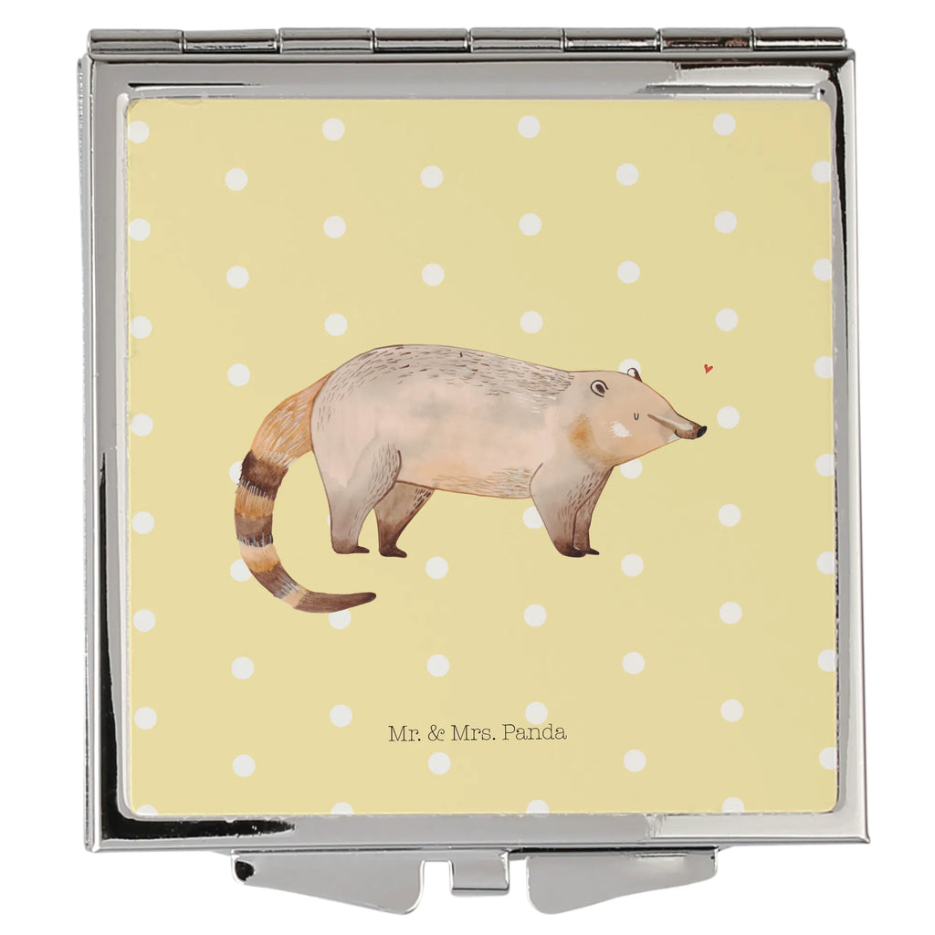 Handtaschenspiegel quadratisch Nasenbaer Kosmetikspiegel Klein, Mini Spiegel, Handtaschenspiegel, Runder Taschenspiegel, Schminkspiegel Kompakt, Taschenspiegel, Klappbarer Handspiegel, Vintage Kompaktspiegel, Silber, Reise Spiegel, Kompaktspiegel, Tragbarer Spiegel, Taschen-Kosmetikspiegel, Handspiegel Geschenkidee, Spiegel Für Unterwegs, Handspiegel Zum Mitnehmen, Handspiegel Mit Hülle, Klappspiegel, Quadratischer Handspiegel, Spiegel Für Schminktasche, Spiegel Für Handtasche, Schminkspiegel To Go, Klappbarer Taschenspiegel, Spiegel Für Make-Up Tasche, Design Taschenspiegel, Handspiegel Für Damen, Deko Handspiegel, Gute Laune, Tiermotive, Tiere, Lustige Sprüche, Nasenbär, Rüsselbär, Bär, Nasenbären