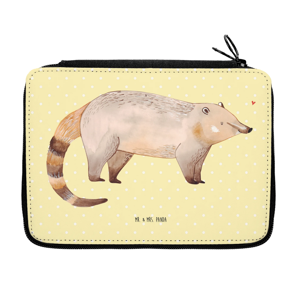 Leather folder Nasal Bear enrolment, pencil case, pencil bag, primary school, child, school, pupil, gift, pen roll, motif, small animals, cute, funny, cute animal motives, hand drawn, small world, funny sayings, good mood, happy, gifts, gift ideas, special gifts, animal lover, card, nose bear, Nose bear, bear, trunk bear