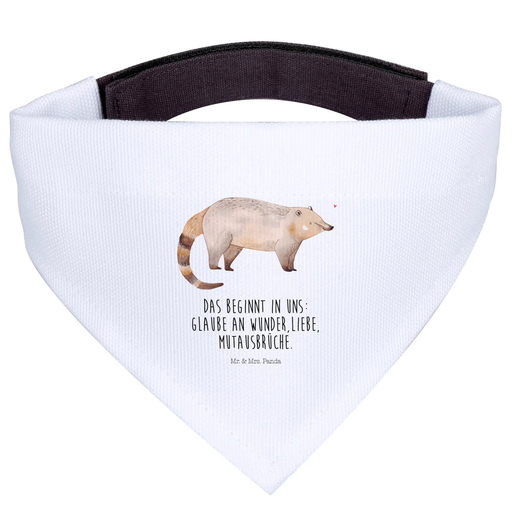 Dog neckerchief Nasal Bear Hundehalstuch, Mittel, Hunde, Halstuch, Mittelgroße Hunde, Tuch, Lustige Sprüche, Tiere, Tiermotive, Gute Laune, Bär, Rüsselbär, Nasenbären, Nasenbär