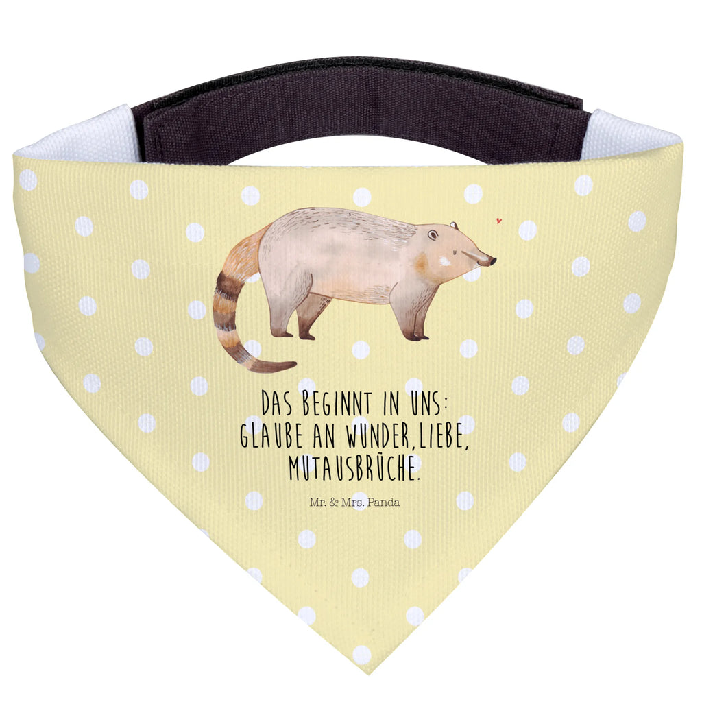 Dog neckerchief Nasal Bear Hundehalstuch, Mittel, Hunde, Halstuch, Mittelgroße Hunde, Tuch, Lustige Sprüche, Tiere, Tiermotive, Gute Laune, Bär, Rüsselbär, Nasenbären, Nasenbär