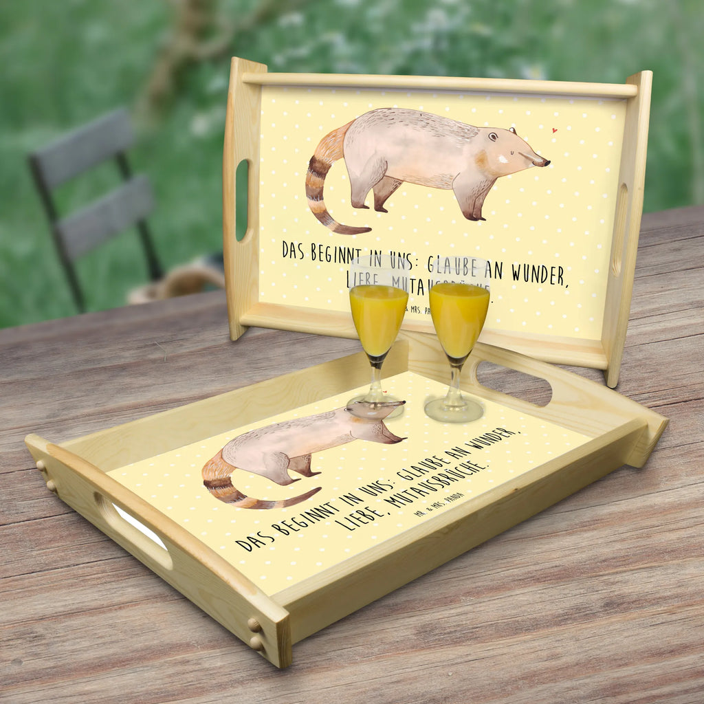 Serving tray Nasal Bear serving tray, breakfast tray, kitchen tray, wooden tray, tray, small animals, cute, funny, cute animal motives, hand drawn, small world, funny sayings, good mood, happy, gifts, gift ideas, special gifts, animal lover, card, Nose bear, bear, trunk bear, nose bear
