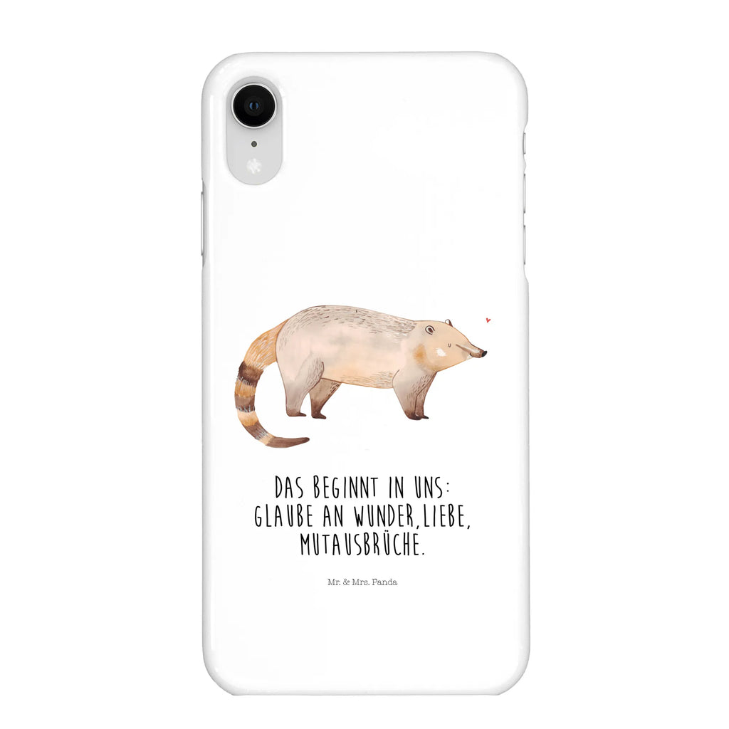 Etui na iPhone 10 Koati Iphone 10, Handycover, Handyhülle, Handy Case, Hülle, Cover, Handy, Iphone X, Lustige Sprüche, Tiermotive, Tiere, Gute Laune, Nasenbären, Nasenbär, Rüsselbär, Bär