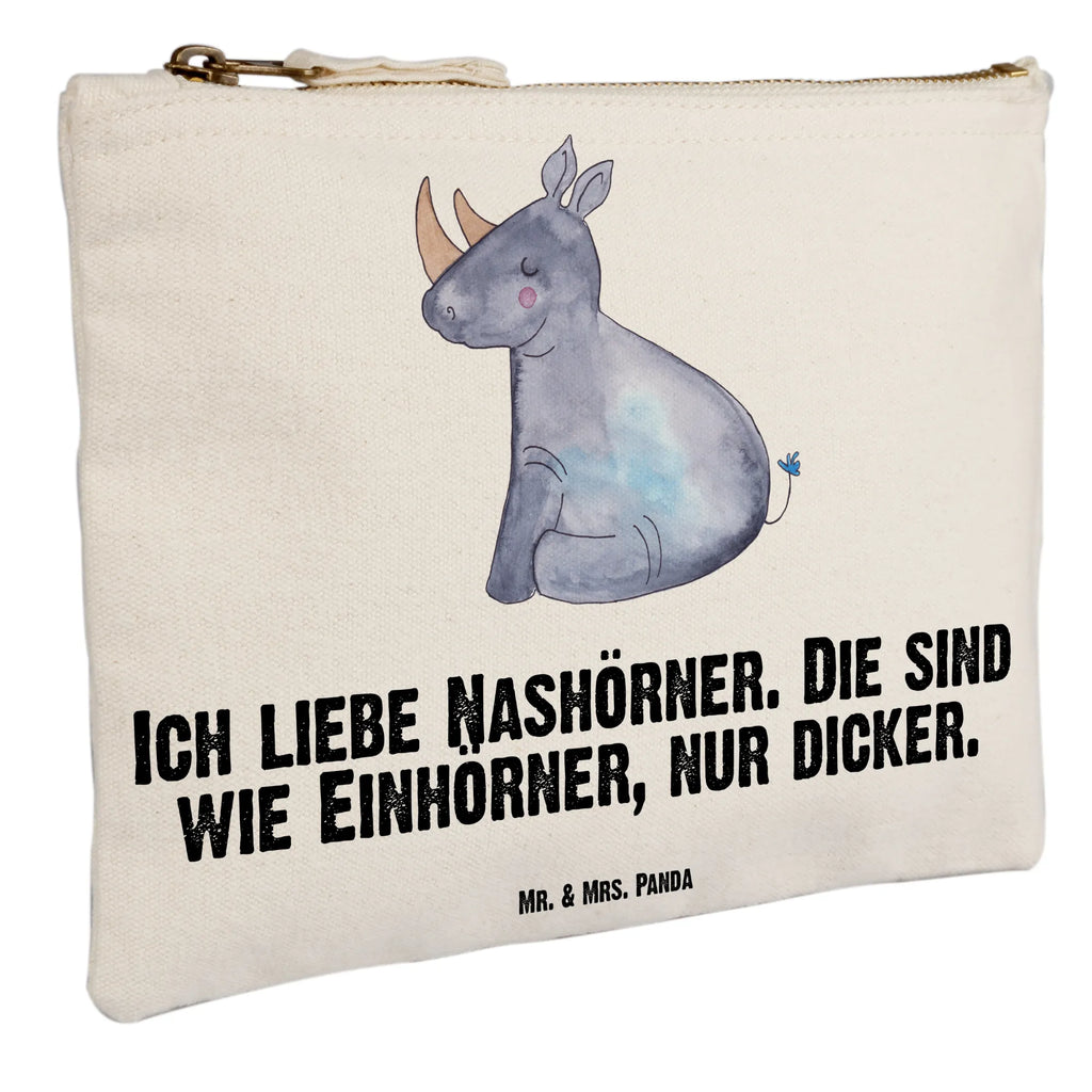 torebka na makijaż Jednorożec Nosorożec pinsel tasche, pencil case, Waschbeutel, beauty case, Kulturtasche, Mäppchen, Federmappe, kosmetiktäschchen, Waschtasche, Schlampermäppchen, aufbewahrungsbeutel, Schminkbeutel, Etui, Kulturbeutel, Schminktäschchen, aufbewahrungstasche, utensilientasche, toiletry bag, Kosmetiktasche, Schminktasche, Stiftemäppchen, beauty tasche, Kosmetikbeutel, Einhörner, Unicorn, Einhorn, Einhorn Deko, Erwachsenwerden, Glitzer, Einhornpower, Nashörner, Zoo, Regenbogen, Nashorn, Witzig, Lustig
