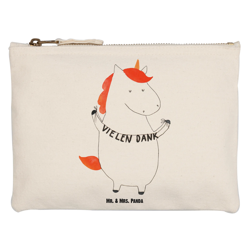 Make-up bag unicorn Thank you very much Kosmetiktasche, beauty case, Kulturbeutel, Kulturtasche, Federmappe, Mäppchen, aufbewahrungstasche, utensilientasche, Stiftemäppchen, aufbewahrungsbeutel, toiletry bag, pinsel tasche, Waschtasche, Schminkbeutel, Kosmetikbeutel, kosmetiktäschchen, Waschbeutel, Schminktäschchen, Etui, Schlampermäppchen, pencil case, Schminktasche, beauty tasche, Einhorn, Einhorn Deko, Unicorn, Einhörner, Danke, Dankeschön, Danksagung, Vielen Dank