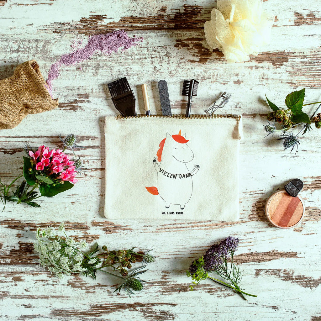 Make-up bag unicorn Thank you very much Kosmetiktasche, beauty case, Kulturbeutel, Kulturtasche, Federmappe, Mäppchen, aufbewahrungstasche, utensilientasche, Stiftemäppchen, aufbewahrungsbeutel, toiletry bag, pinsel tasche, Waschtasche, Schminkbeutel, Kosmetikbeutel, kosmetiktäschchen, Waschbeutel, Schminktäschchen, Etui, Schlampermäppchen, pencil case, Schminktasche, beauty tasche, Einhorn, Einhorn Deko, Unicorn, Einhörner, Danke, Dankeschön, Danksagung, Vielen Dank