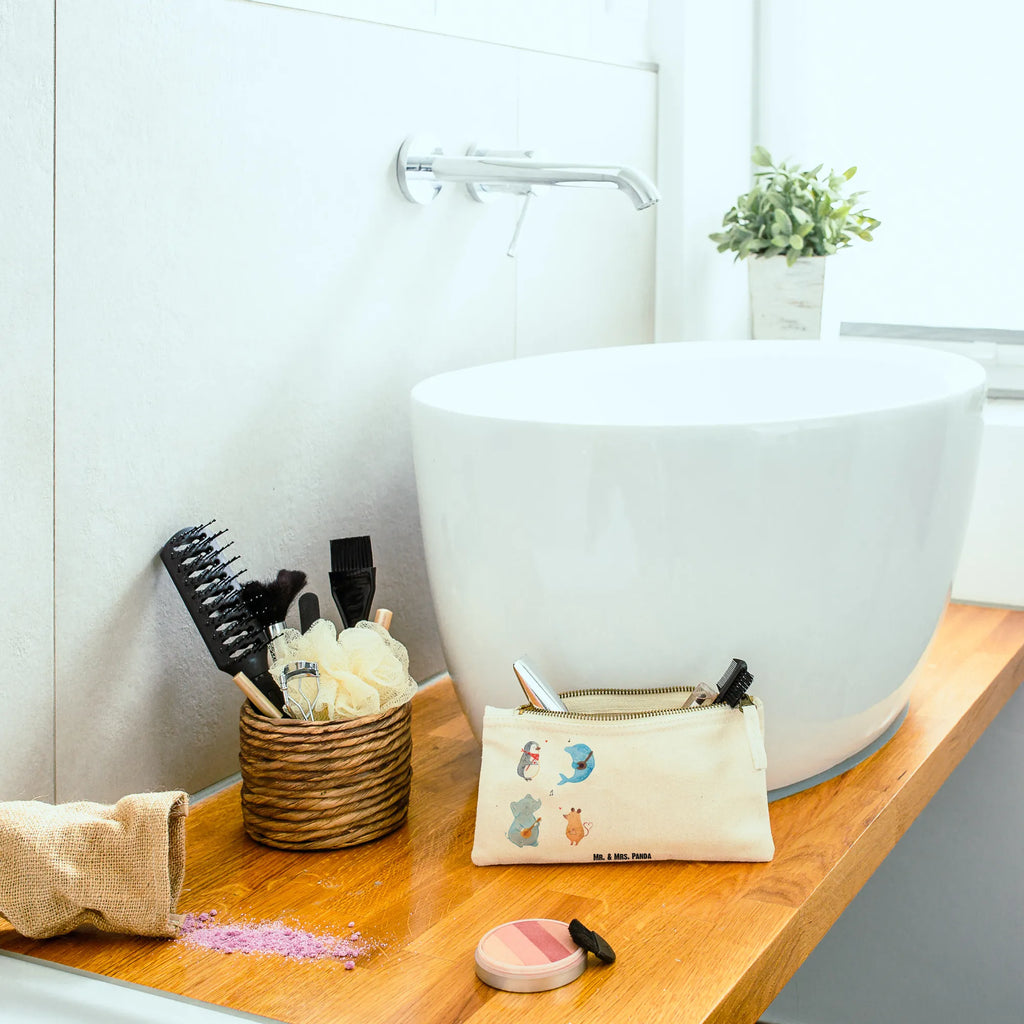 Make-up bag Big tape aufbewahrungsbeutel, beauty tasche, aufbewahrungstasche, Kosmetikbeutel, toiletry bag, Etui, Kosmetiktasche, Schminkbeutel, Stiftemäppchen, kosmetiktäschchen, pencil case, Kulturbeutel, Mäppchen, Waschbeutel, Schminktäschchen, Kulturtasche, Federmappe, pinsel tasche, beauty case, Schminktasche, Waschtasche, utensilientasche, Schlampermäppchen, Gute Laune, Tiermotive, Lustige Sprüche, Tiere, Pinguin, Musikanten, Hund, Maus, Musik, Gitarre, Triangel, Band, Elefant, Delfin