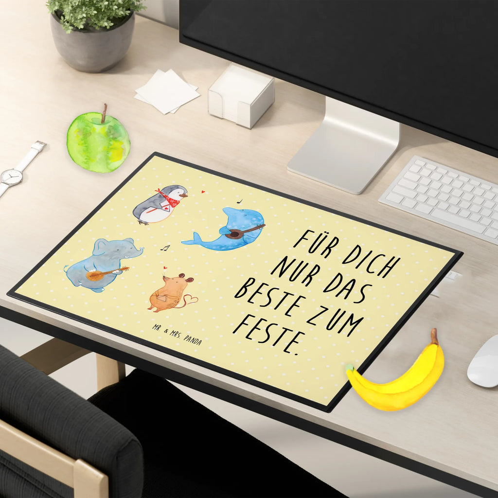 Desk pad Big tape Tischunterlage, Schreibtisch Unterlagen, Schreibunterlage, arbeitsunterlage, tischauflage, pultunterlage, schreibtischunterlage, schreibmatte, schreibtischmatte, arbeitsmatte, tischmatte, schreibauflage, schreibauflagen, tischpad, tischpads, Schreibtisch Matte, schreibtischunterlagen, Schreibtischauflage, schreibtischauflagen, tischauflagen, tischmatten, Tiere, Tiermotive, Gute Laune, Lustige Sprüche, Gitarre, Maus, Triangel, Musikanten, Delfin, Elefant, Pinguin, Band, Musik, Hund
