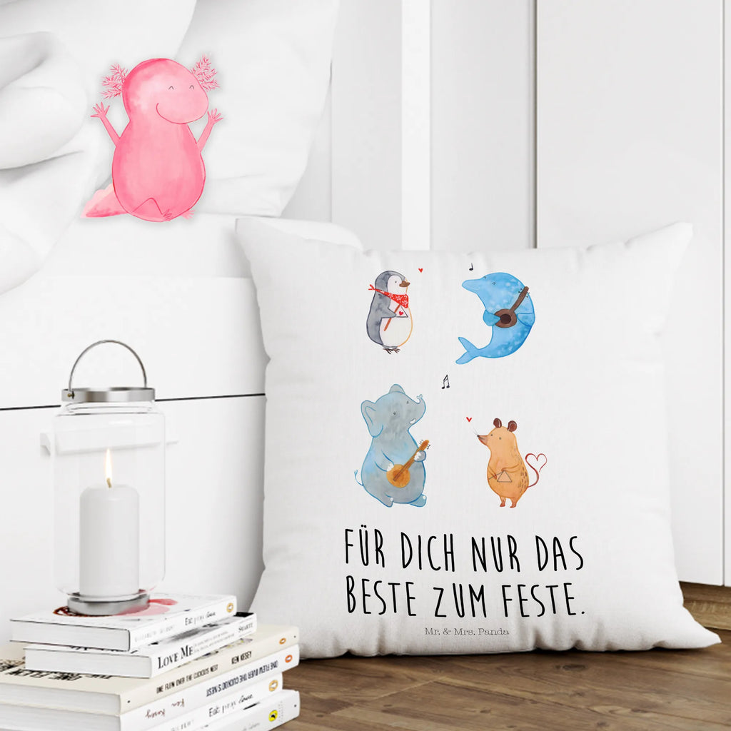 40x40 Kissen Big Band Zierkissen, Sofakissen, Kissenbezug 40x40, Couchkissen, Sofakissen 40x40, Kissen 40x40 Waschbar, Kissen, Kissenhülle 40x40, Dekokissen, sofakissen, Motivkissen, Kissen 40x40, sitzkissen, Kopfkissen, Kissenbezüge, Dekokissen 40x40, Kissenhülle, Kopfkissen 40x40, Dekokissen Sofa, Tiermotive, Gute Laune, lustige Sprüche, Tiere, Elefant, Musikanten, Maus, Band, Pinguin, Delfin, Hund, Triangel, Musik, Gitarre