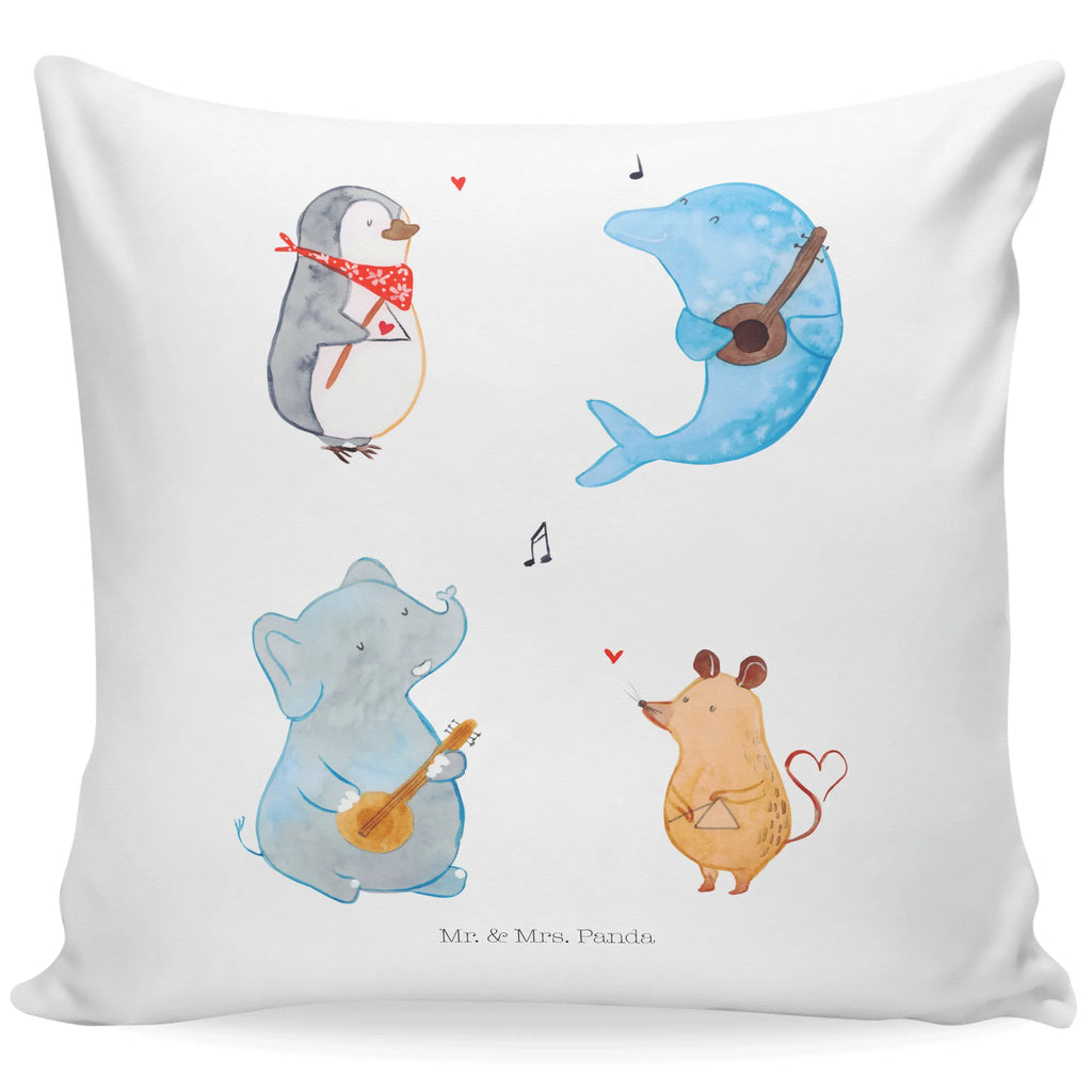 40x40 Kissen Big Band Zierkissen, Sofakissen, Kissenbezug 40x40, Couchkissen, Sofakissen 40x40, Kissen 40x40 Waschbar, Kissen, Kissenhülle 40x40, Dekokissen, sofakissen, Motivkissen, Kissen 40x40, sitzkissen, Kopfkissen, Kissenbezüge, Dekokissen 40x40, Kissenhülle, Kopfkissen 40x40, Dekokissen Sofa, Tiermotive, Gute Laune, lustige Sprüche, Tiere, Elefant, Musikanten, Maus, Band, Pinguin, Delfin, Hund, Triangel, Musik, Gitarre