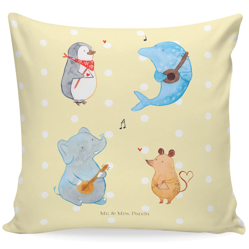 40x40 Kissen Big Band Zierkissen, Sofakissen, Kissenbezug 40x40, Couchkissen, Sofakissen 40x40, Kissen 40x40 Waschbar, Kissen, Kissenhülle 40x40, Dekokissen, sofakissen, Motivkissen, Kissen 40x40, sitzkissen, Kopfkissen, Kissenbezüge, Dekokissen 40x40, Kissenhülle, Kopfkissen 40x40, Dekokissen Sofa, Tiermotive, Gute Laune, lustige Sprüche, Tiere, Elefant, Musikanten, Maus, Band, Pinguin, Delfin, Hund, Triangel, Musik, Gitarre