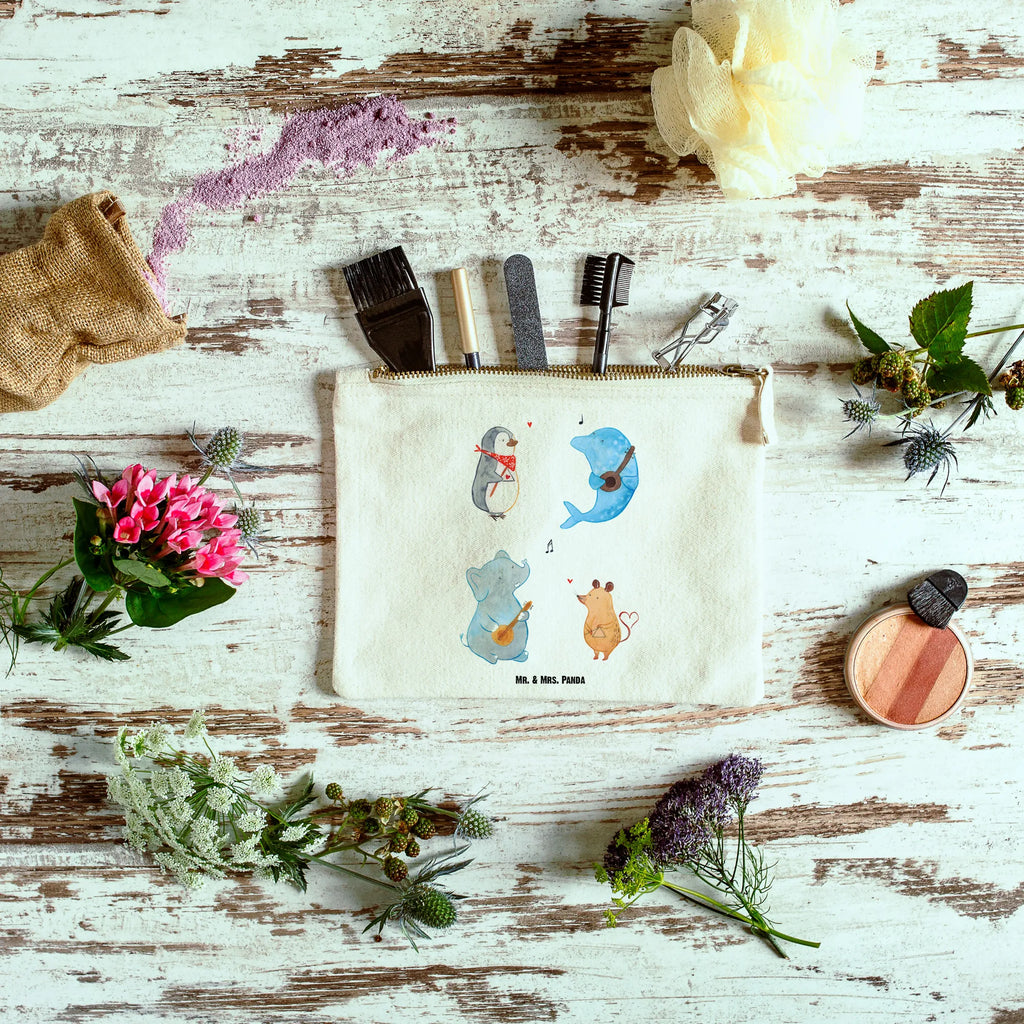 Make-up bag Big tape aufbewahrungsbeutel, beauty tasche, aufbewahrungstasche, Kosmetikbeutel, toiletry bag, Etui, Kosmetiktasche, Schminkbeutel, Stiftemäppchen, kosmetiktäschchen, pencil case, Kulturbeutel, Mäppchen, Waschbeutel, Schminktäschchen, Kulturtasche, Federmappe, pinsel tasche, beauty case, Schminktasche, Waschtasche, utensilientasche, Schlampermäppchen, Gute Laune, Tiermotive, Lustige Sprüche, Tiere, Pinguin, Musikanten, Hund, Maus, Musik, Gitarre, Triangel, Band, Elefant, Delfin