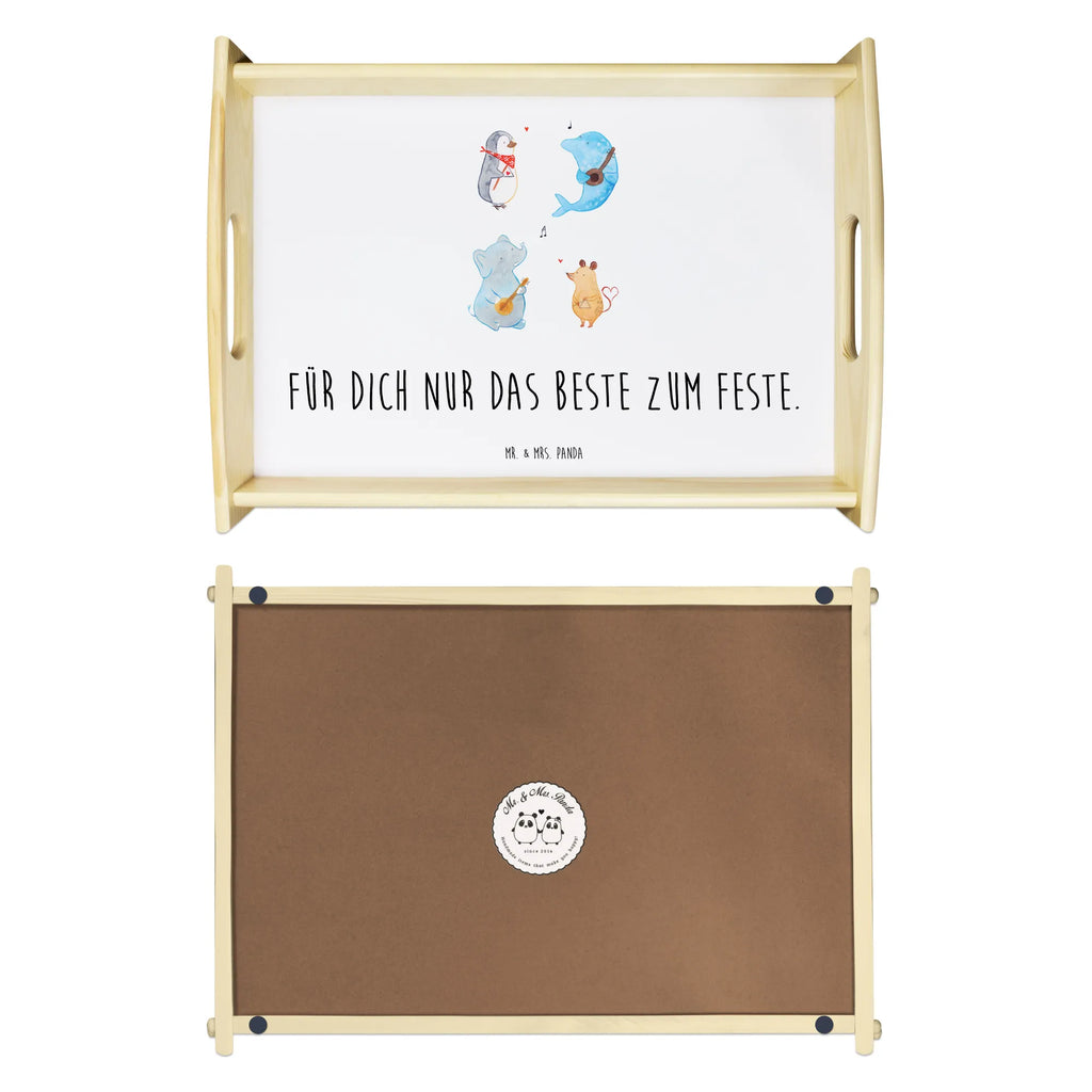 Serviertablett Big Band Holztablett, tragetablett, Küchentablett, tablett zum servieren, couchtablett, serviertablett aus holz, tablett für getränke, kaffeetablett, Frühstückstablett, sofatablett, tablett aus holz, essenstablett, echtholz tablett, Servier Tablett, getränketablett, tablett für bett, bett tablett, serviertablett holz, holz serviertablett, teetablett, Serviertablett, tablett holz, tablett für essen, betttablett, ablagetablett, Tablett, Lustige Sprüche, Tiere, Tiermotive, Gute Laune, Maus, Musikanten, Band, Delfin, Musik, Gitarre, Hund, Elefant, Triangel, Pinguin