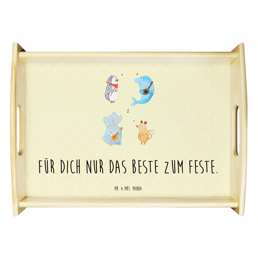 Serviertablett Big Band Holztablett, tragetablett, Küchentablett, tablett zum servieren, couchtablett, serviertablett aus holz, tablett für getränke, kaffeetablett, Frühstückstablett, sofatablett, tablett aus holz, essenstablett, echtholz tablett, Servier Tablett, getränketablett, tablett für bett, bett tablett, serviertablett holz, holz serviertablett, teetablett, Serviertablett, tablett holz, tablett für essen, betttablett, ablagetablett, Tablett, Lustige Sprüche, Tiere, Tiermotive, Gute Laune, Maus, Musikanten, Band, Delfin, Musik, Gitarre, Hund, Elefant, Triangel, Pinguin