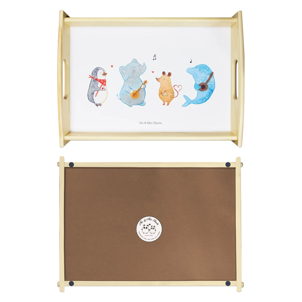 Serviertablett Big Band Holztablett, tragetablett, Küchentablett, tablett zum servieren, couchtablett, serviertablett aus holz, tablett für getränke, kaffeetablett, Frühstückstablett, sofatablett, tablett aus holz, essenstablett, echtholz tablett, Servier Tablett, getränketablett, tablett für bett, bett tablett, serviertablett holz, holz serviertablett, teetablett, Serviertablett, tablett holz, tablett für essen, betttablett, ablagetablett, Tablett, Lustige Sprüche, Tiere, Tiermotive, Gute Laune, Maus, Musikanten, Band, Delfin, Musik, Gitarre, Hund, Elefant, Triangel, Pinguin