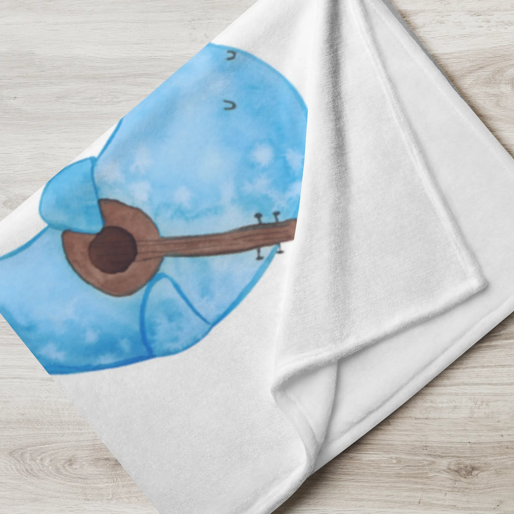 Kocyk dla niemowląt Wielki zespół Babygeschenk, Babyecke Kuscheldecke, Babydecke, Geschenk Geburt, Krabbeldecke, Tiermotive, Gute Laune, lustige Sprüche, Tiere, Delfin, Band, Pinguin, Triangel, Musik, Elefant, Maus, Hund, Gitarre, Musikanten