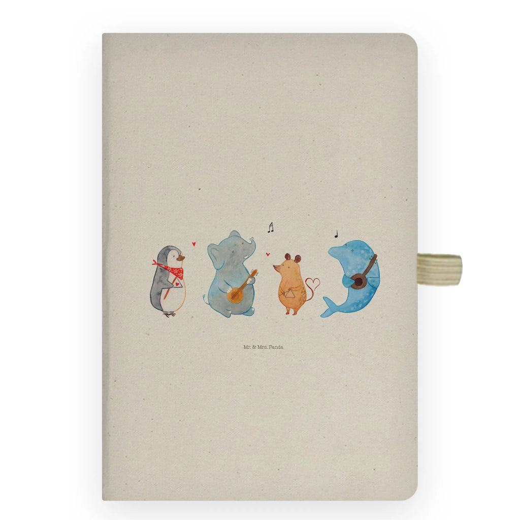 Bawełniany notatnik DIN A4 Wielki zespół Schreibbuch, A5 Journal, Schreibheft A5, notizbuch, din a5 buch, din a5 kladde, Journal A5, a5 kladde, a5 buch, A5 Notizheft, Tagebuch, Notizbuch A5 Hardcover, A5 Notizbuch, hardcover kladde, A5 Heft, Tagebuch A5, hardcover journal, A5 Skizzenbuch, din a5 notizbuch, Notizheft, hardcover notizbuch, Journal, Skizzenbuch, Reisetagebuch, Notizbuch A5, Notizbuch DIN A5, Notizheft A5, Gute Laune, Tiere, Tiermotive, Lustige Sprüche, Pinguin, Delfin, Musik, Maus, Band, Elefant, Musikanten, Hund, Gitarre, Triangel