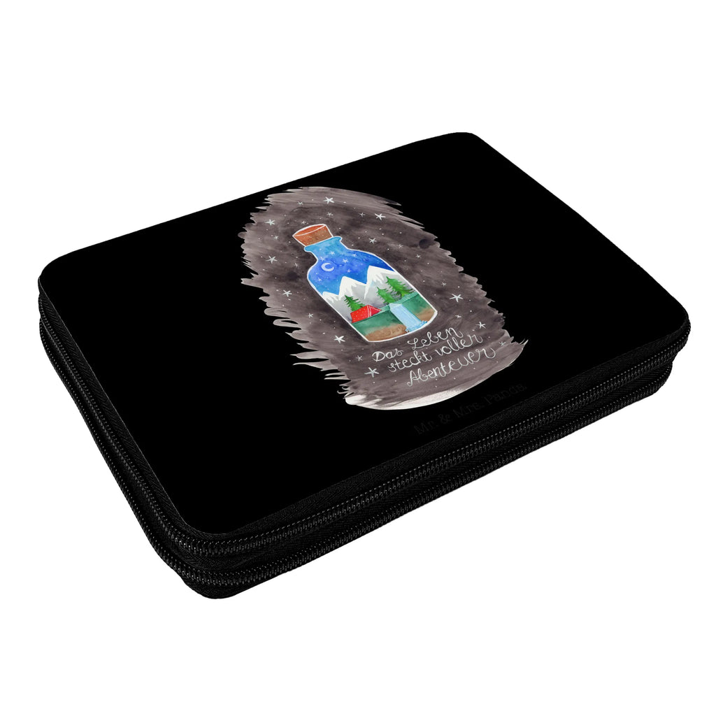 Leather folder bottle of adventure motif, pupil, gift, pencil bag, child, enrolment, pencil case, primary school, school, pen roll, Nature, joy of life, love