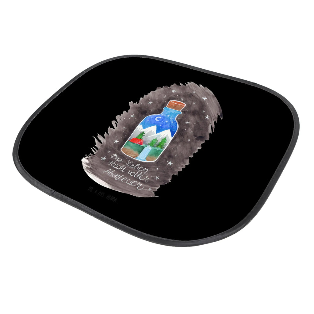 Osłona przeciwsłoneczna do samochodu Butelka przygód Dekoracje kwiatowe, dekoracje wiosenne, dekoracje letnie, dekoracja, pozytywna wiadomość, miłośnik natury, na zewnątrz, natura, przygoda