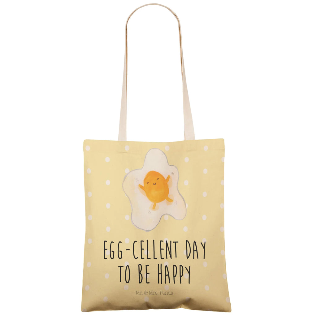 Shopping bag Fried egg egg Carrier bag, cotton bag, pouch, shopper, bag, shoulder bag, cloth bag, small animals, cute, funny, cute animal motives, hand drawn, small world, funny sayings, good mood, happy, gifts, gift ideas, special gifts, animal lover, card, Egg, nice, fried egg, love, day