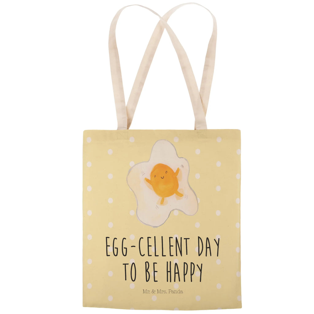 Shopping bag Fried egg egg Carrier bag, cotton bag, pouch, shopper, bag, shoulder bag, cloth bag, small animals, cute, funny, cute animal motives, hand drawn, small world, funny sayings, good mood, happy, gifts, gift ideas, special gifts, animal lover, card, Egg, nice, fried egg, love, day