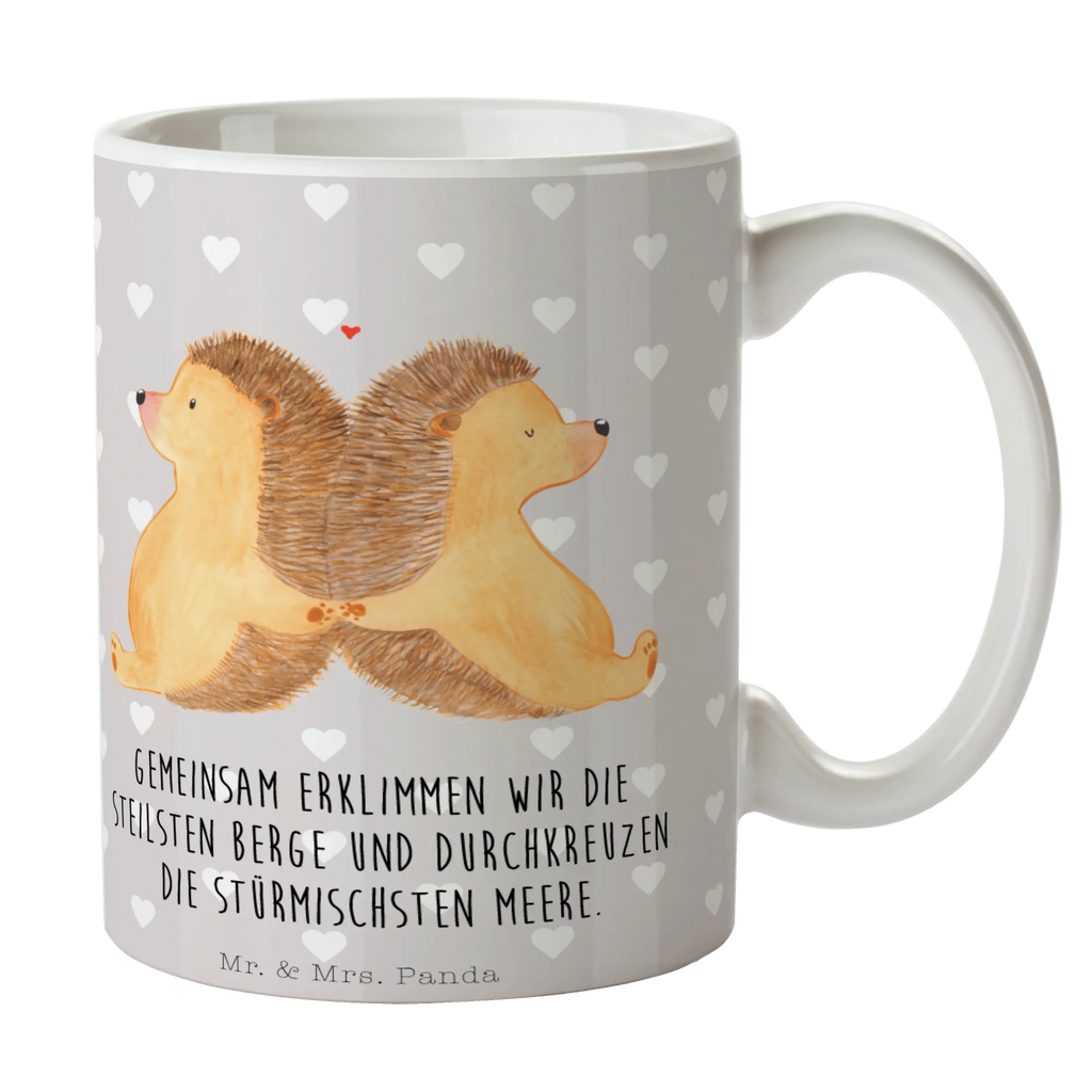 Mug Hedgehogs holding hands Keramiktasse, Geschenktasse, Teetasse, Tasse mit Motiven, Kaffeetasse, Tasse mit Zitaten, Porzellantasse, Tasse, Bürotasse, Liebe, Partner, Freund, Freundin, Ehemann, Ehefrau, Heiraten, Verlobung, Heiratsantrag, Liebesgeschenk, Jahrestag, Hocheitstag, große Liebe, Liebesbeweis, Igel, Gemeinsamkeit, Liebesbotschaft, Love, Lieblingsmensch, Hand in Hand, Geschenk für zwei, Igelliebe, Hochzeit