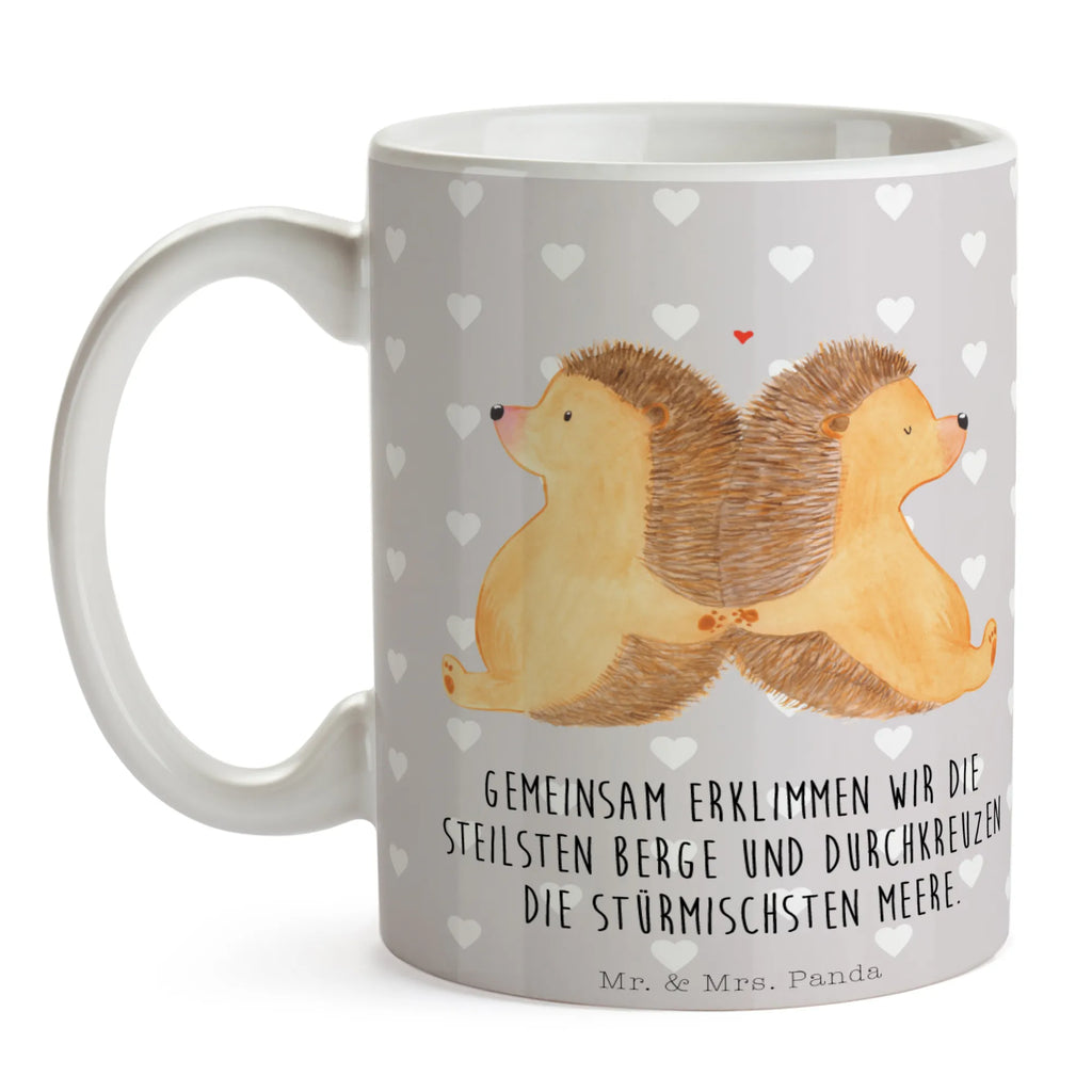 Mug Hedgehogs holding hands Keramiktasse, Geschenktasse, Teetasse, Tasse mit Motiven, Kaffeetasse, Tasse mit Zitaten, Porzellantasse, Tasse, Bürotasse, Liebe, Partner, Freund, Freundin, Ehemann, Ehefrau, Heiraten, Verlobung, Heiratsantrag, Liebesgeschenk, Jahrestag, Hocheitstag, große Liebe, Liebesbeweis, Igel, Gemeinsamkeit, Liebesbotschaft, Love, Lieblingsmensch, Hand in Hand, Geschenk für zwei, Igelliebe, Hochzeit