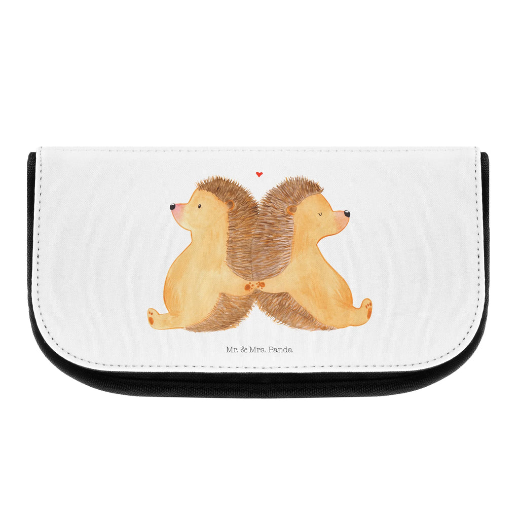 Kosmetyczka Jeże trzymające się za łapki Miłość, partner, przyjaciel, przyjaciółka, mąż, żona, wesele, zaręczyny, prośba o rękę, prezent miłosny, rocznica, dzień ślubu