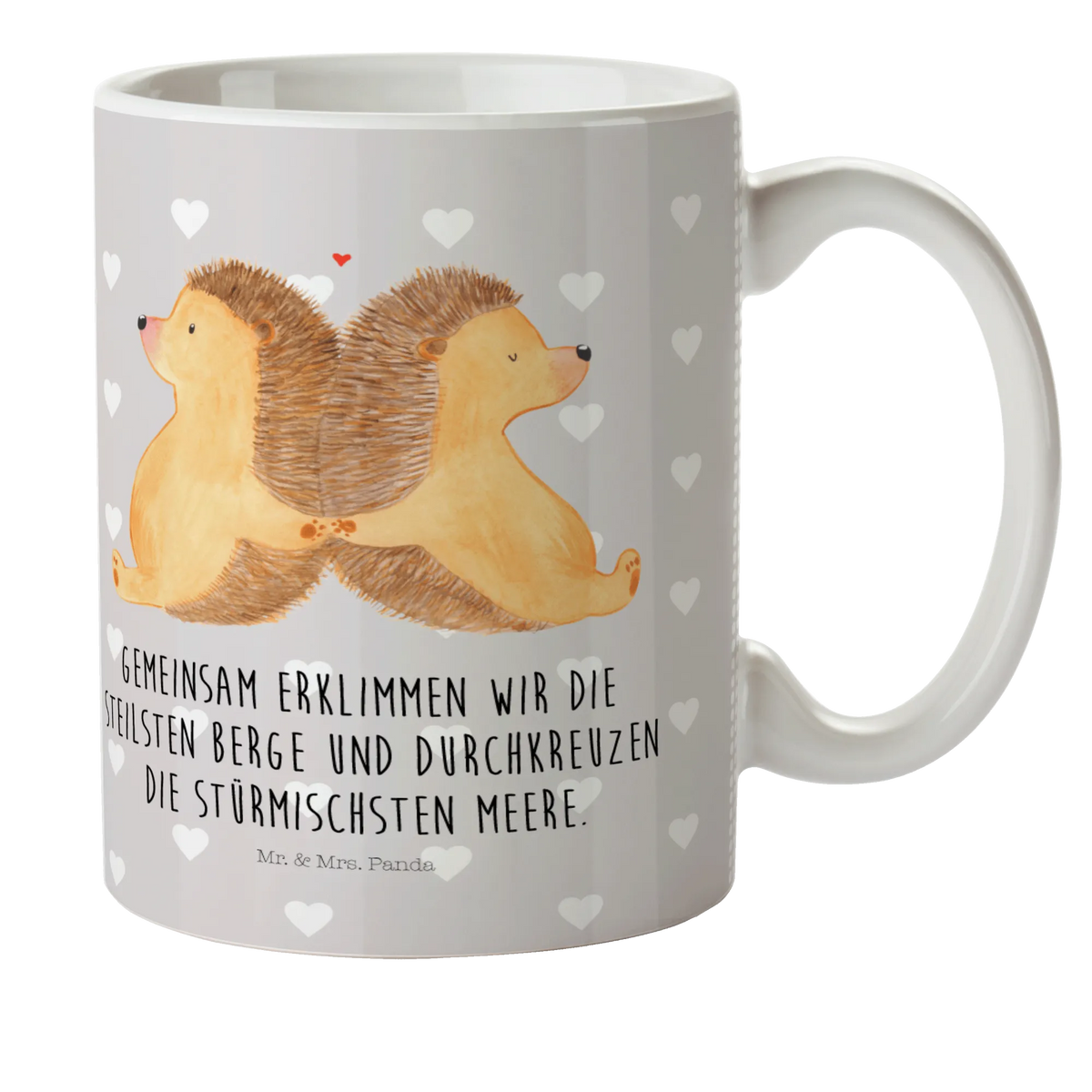 kubek dla dzieci Jeże trzymające się za łapki